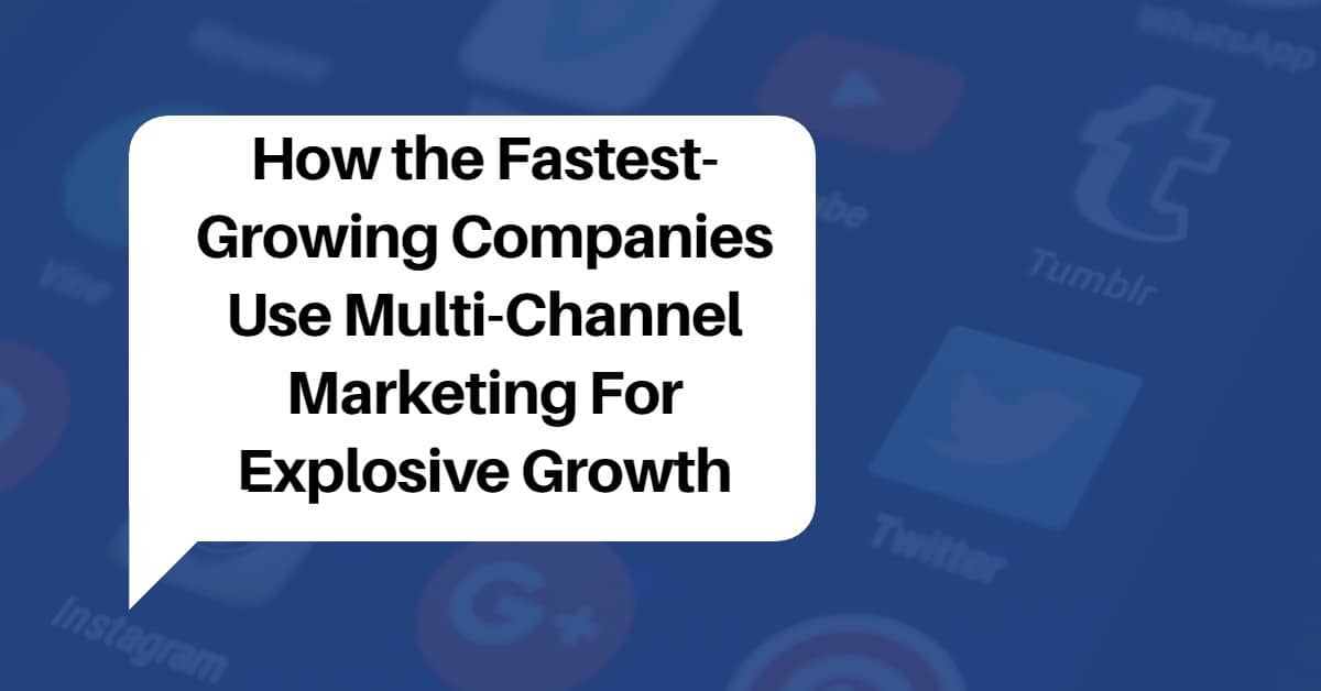 multi-channel marketing multi-channel marketing