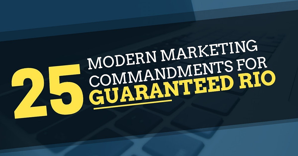 MODERN MARKETING COMMANDEMENTS