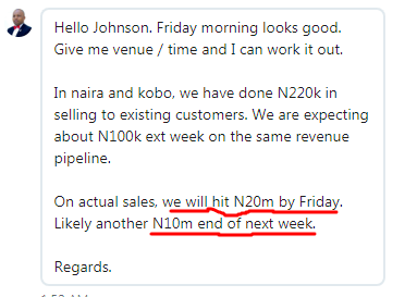 Ikenna testimonial Top Digital marketers in lagos Nigeria