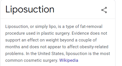 Liposuction